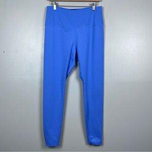 Nike Women's Performance High Waisted Blue Leggings DM7278-450 Size L Activewear